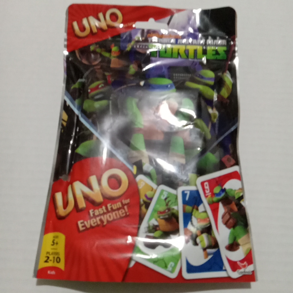 Teenage Mutant Ninja Turtles Card Game - Multicolor Uno